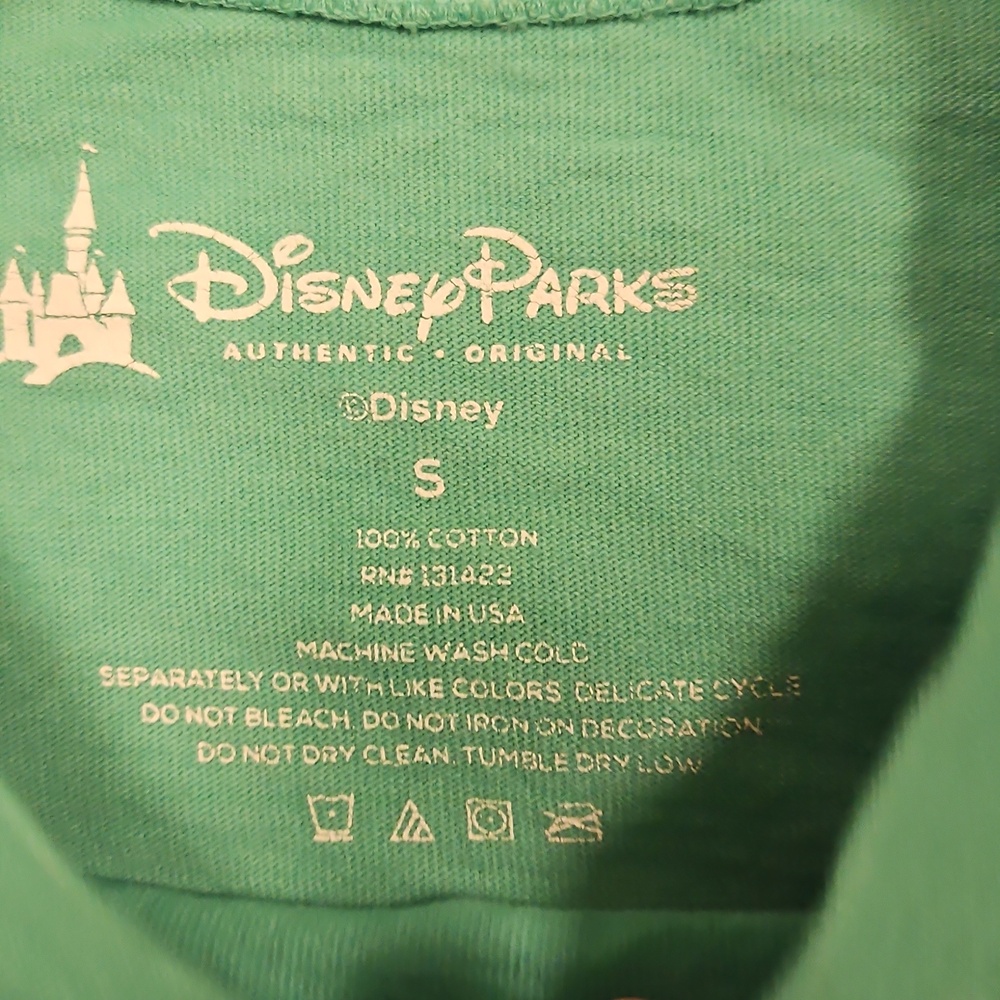 Disney Teal Long-Sleeve Disneyland Resort Logo Shirt - Picture 3 of 4